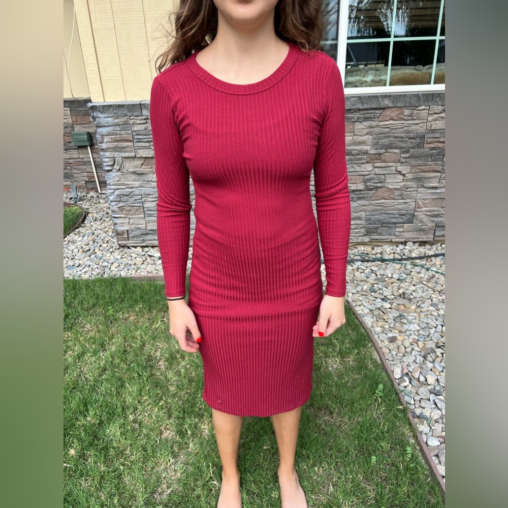 Midi Bodycon Dress (XS) - Picture 2 of 5
